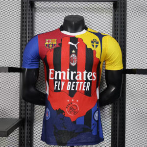 2025/2026 Players Ibrahimovic Special Edition Football Shirt Ac Milan & Barcelona