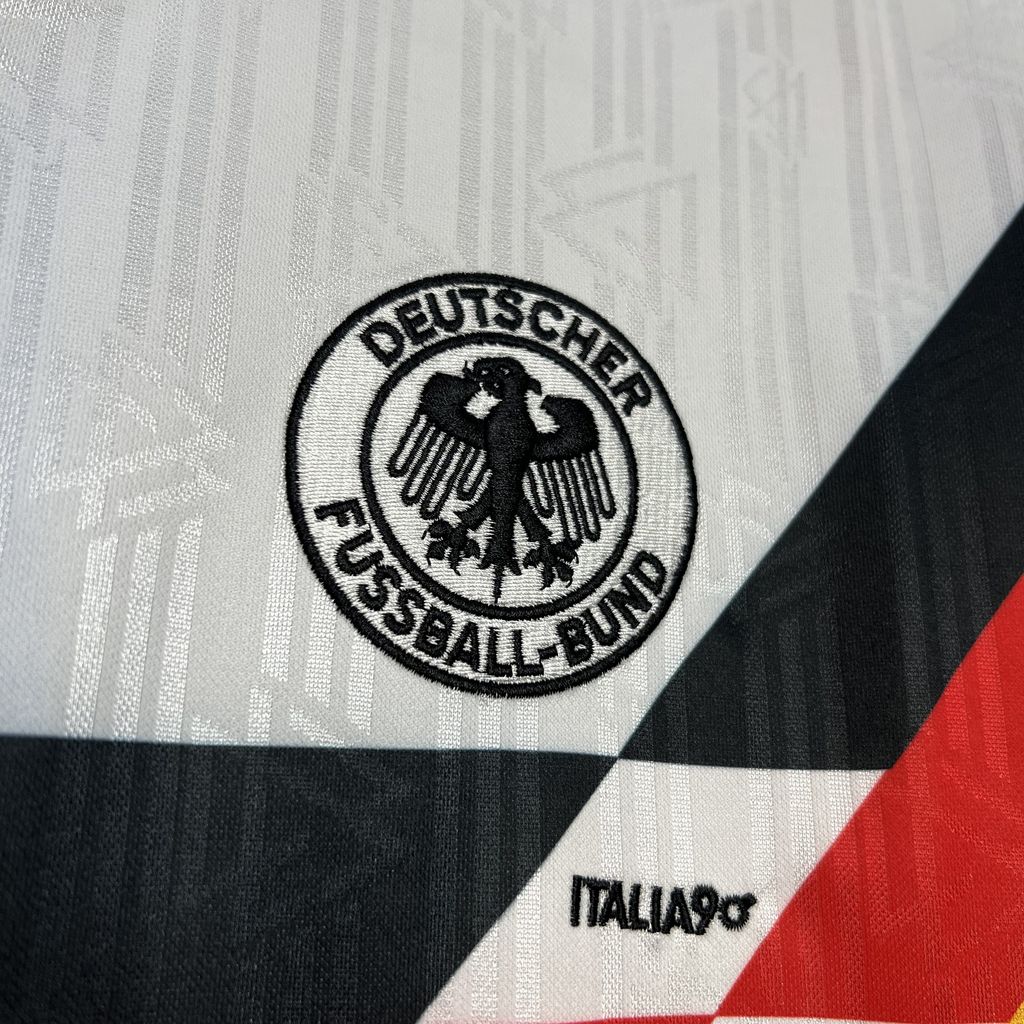 1990 Retro Germany Home Football Shirt 1:1 Thai Quality - Image 4