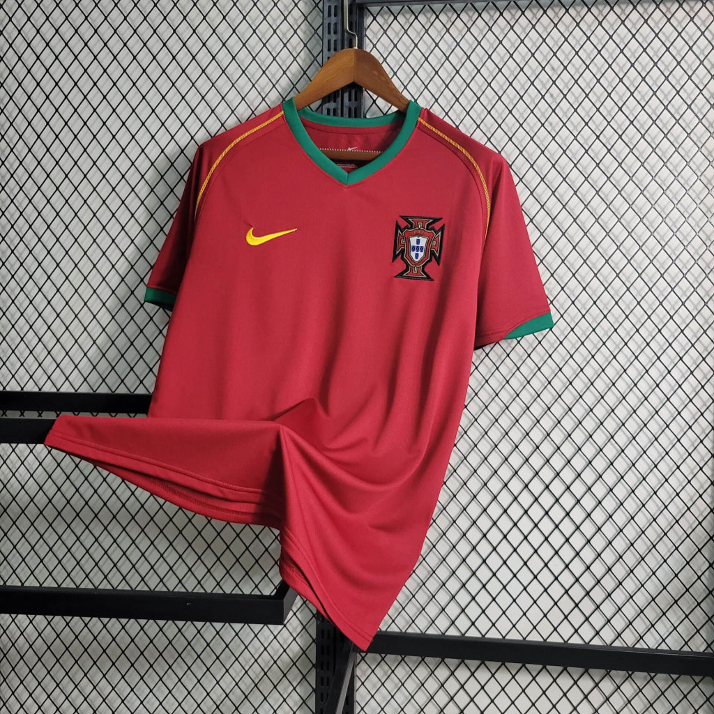2006 Retro Portugal Home Football Shirt 1:1 Thai Quality - Image 3