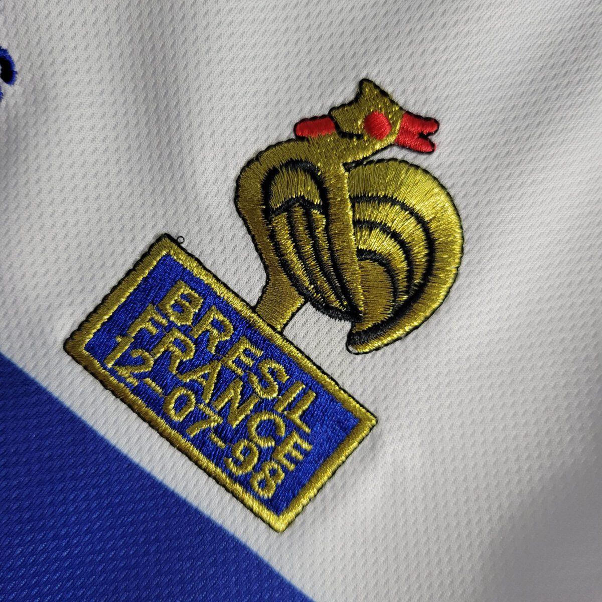 1998 Retro France Away Football Shirt 1:1 Thai Quality - Image 6
