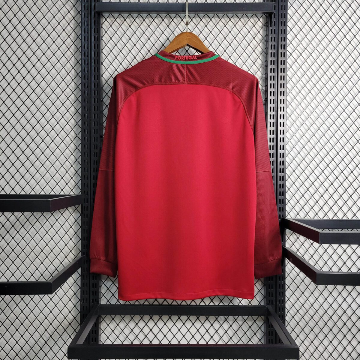 2016 Retro Long Sleeve Portugal Away Football Shirt 1:1 Thai Quality - Image 2