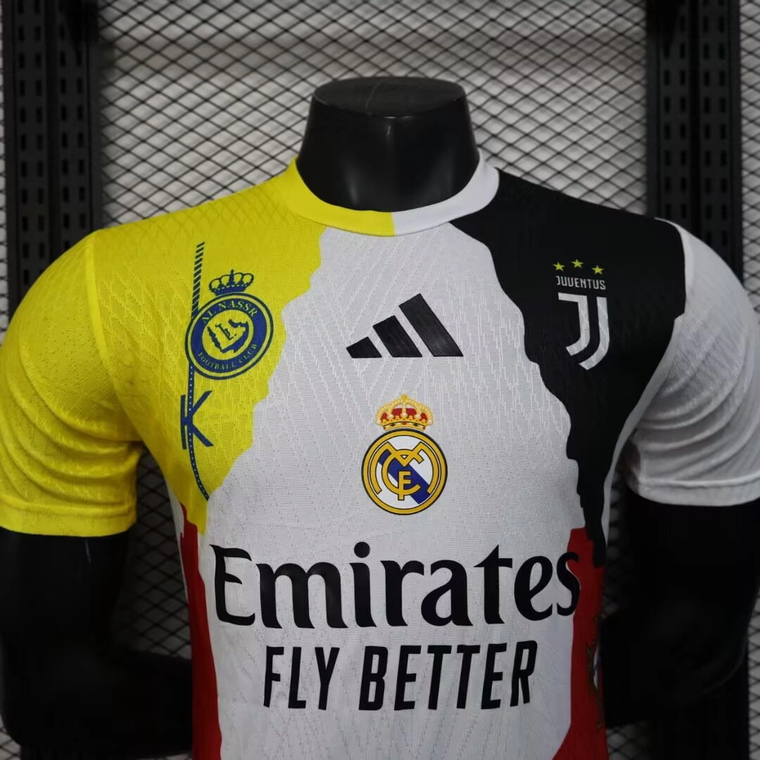 2025/2026 Players Cristiano Ronaldo Commemorative Edition Soccer Jersey Real Madrid & Juventus - Image 3