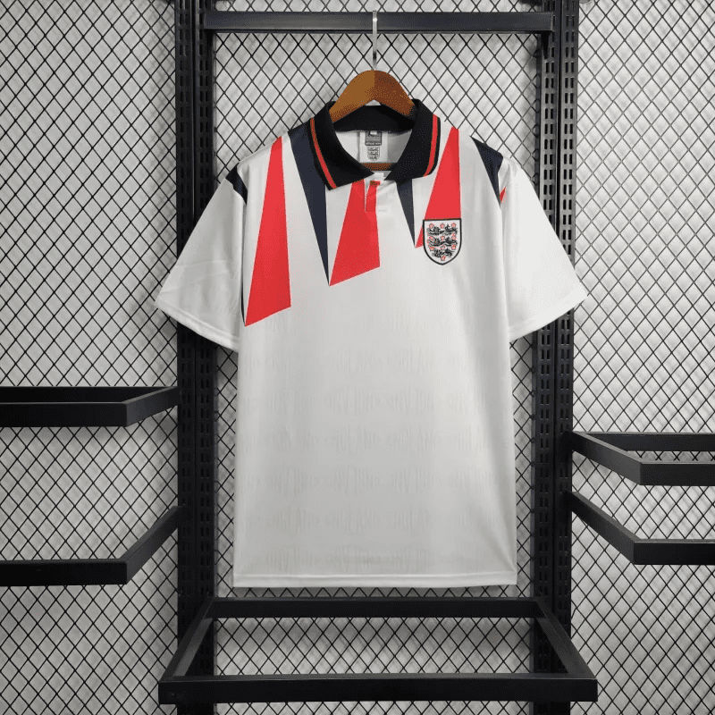 1992 Retro England Home Football Shirt 1:1 Thai Quality