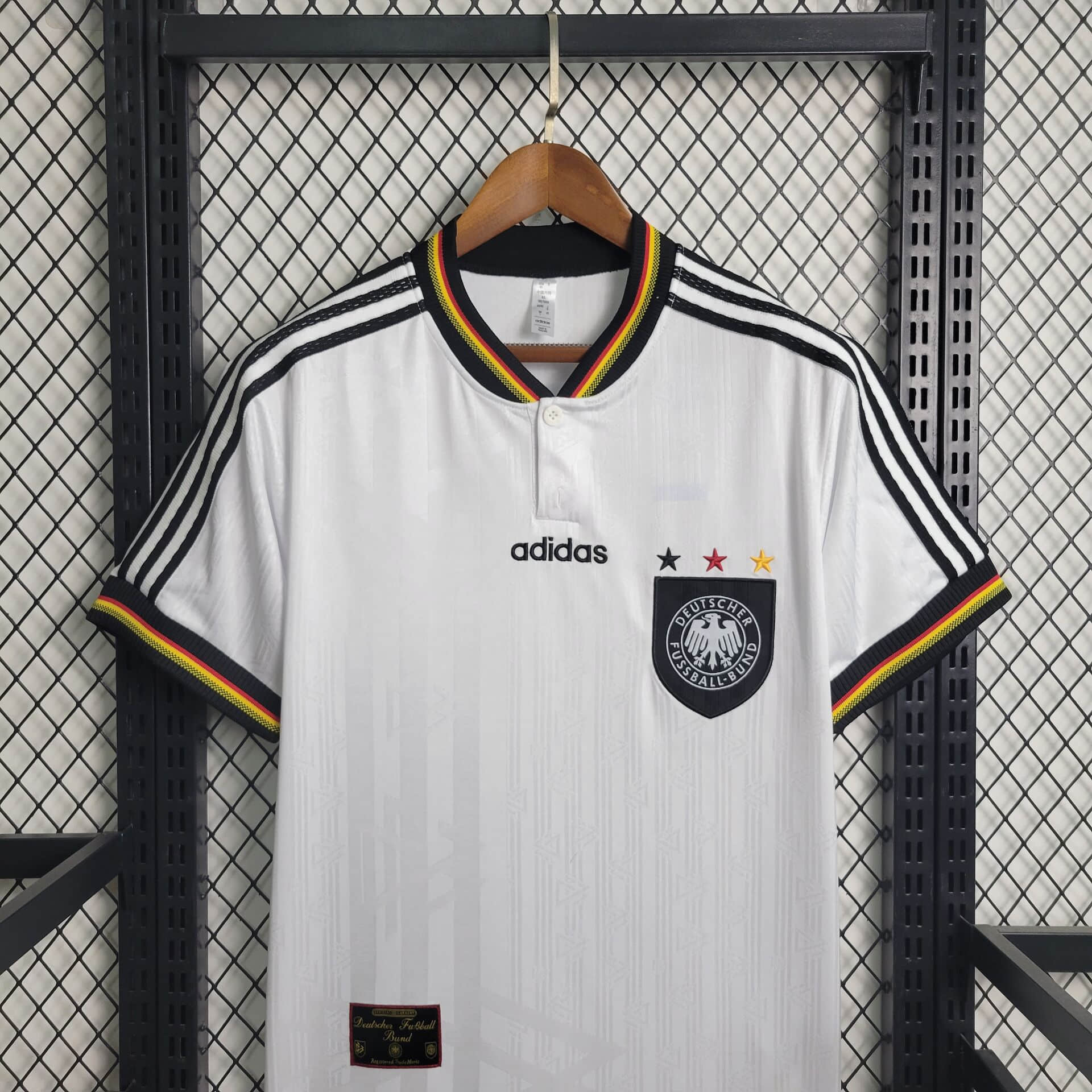1996 Retro Germany Home Football Shirt 1:1 Thai Quality - Image 3