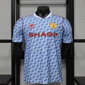 1990/1992 Retro Player Manchester United Away Football Shirt 1:1 Thai Quality