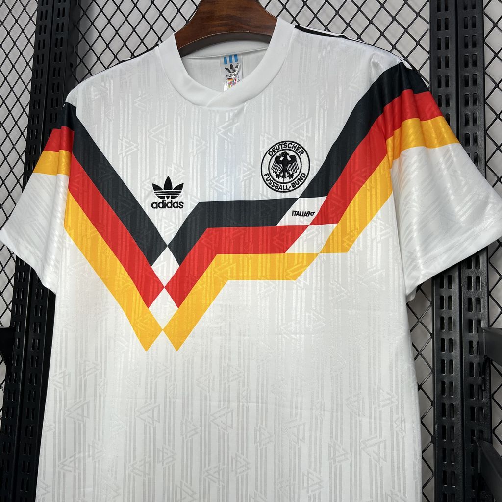 1990 Retro Germany Home Football Shirt 1:1 Thai Quality - Image 8