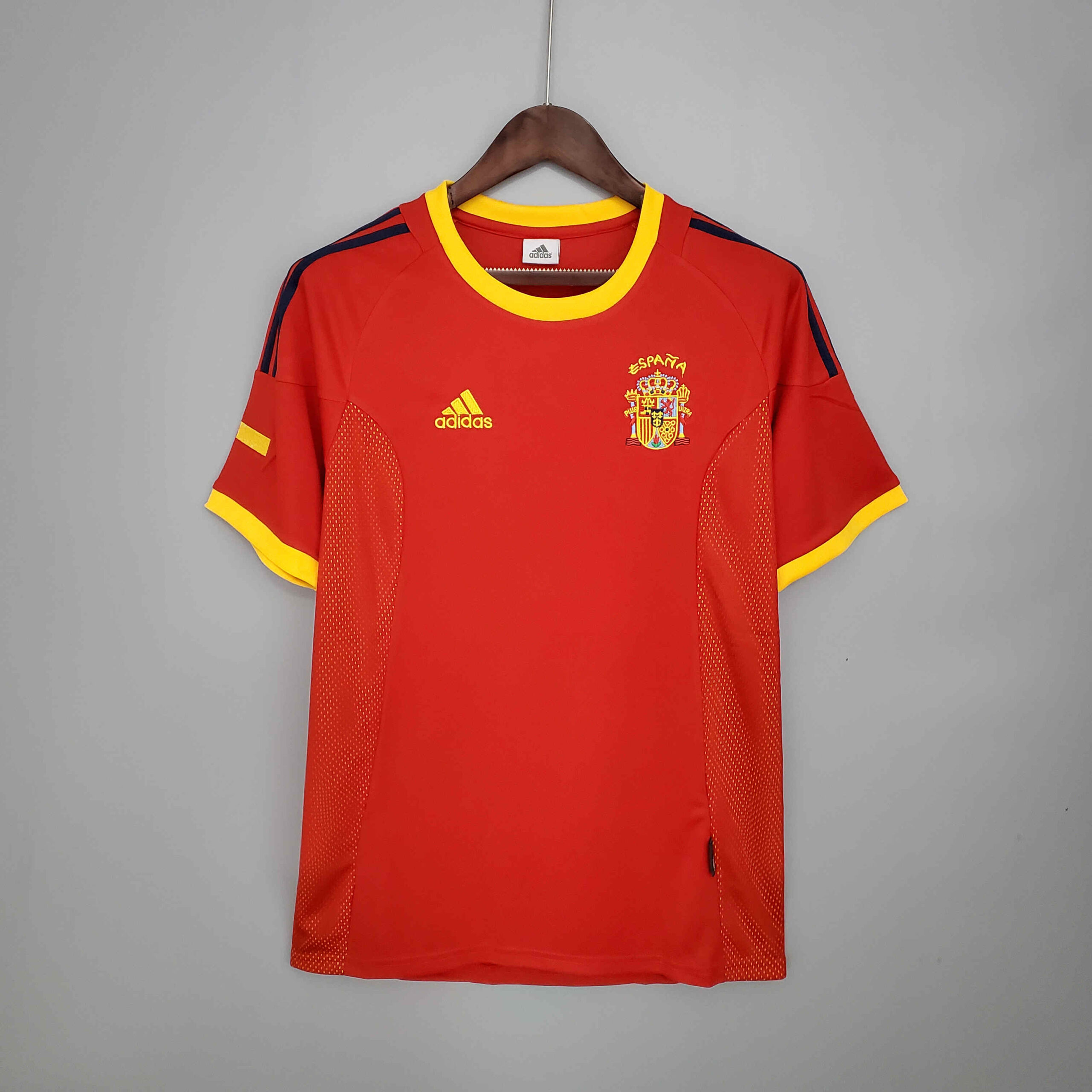 2002 Retro Spain Home Football Shirt 1:1 Thai Quality