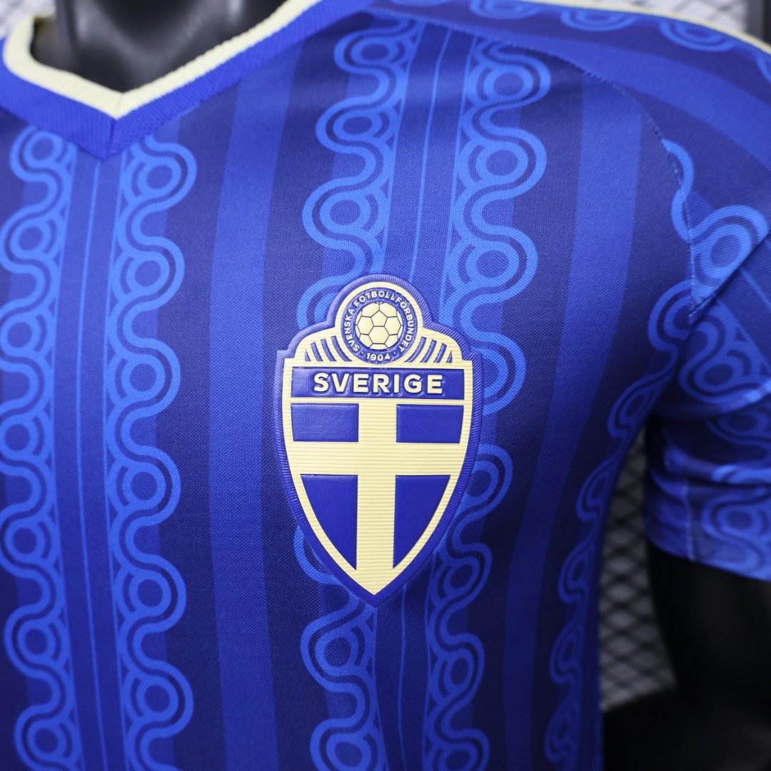 2026 Player Sweden Away Football Shirt 1:1 Thai Quality - Image 4