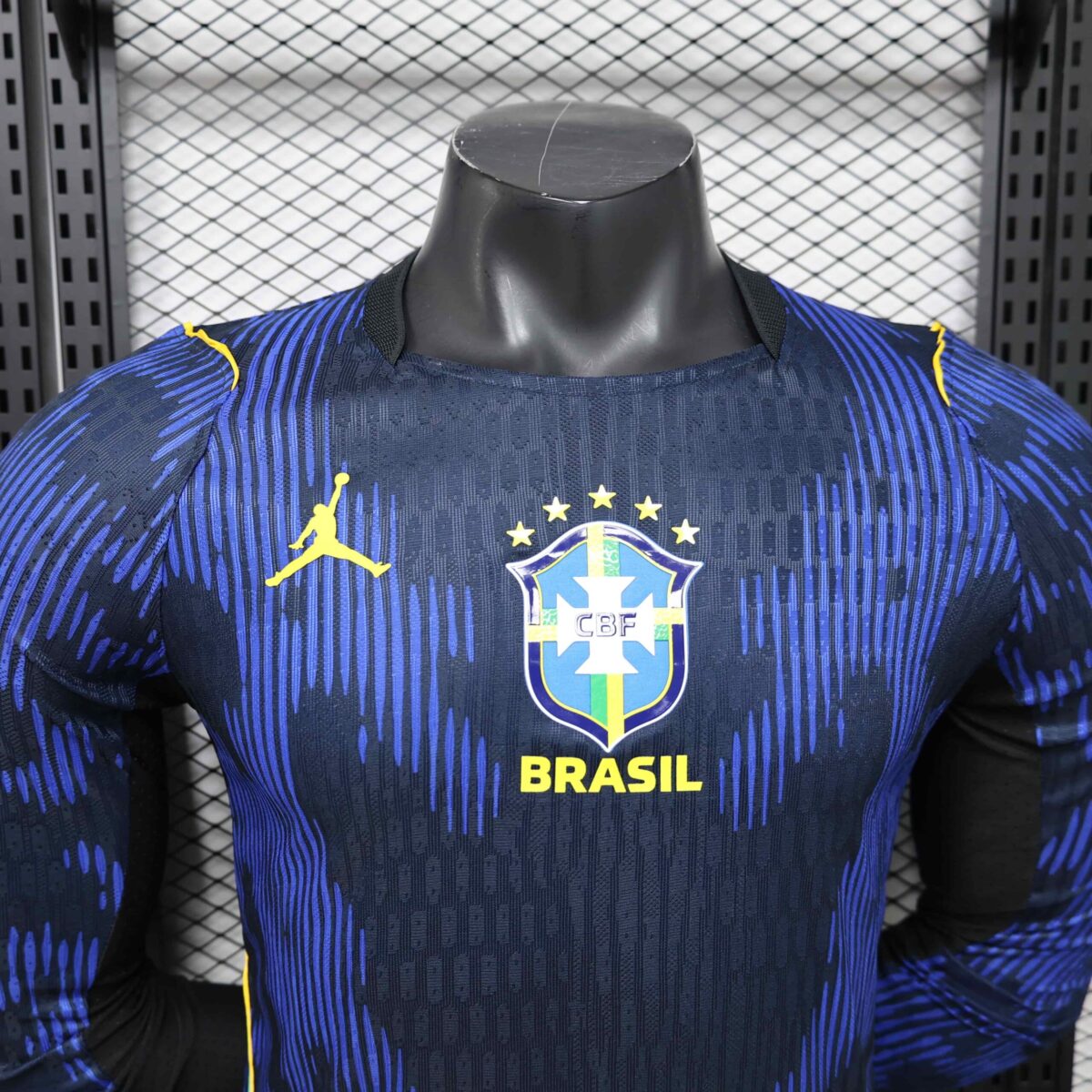 2026/2027 Long Sleeve Player Brazil Away Football Shirt - Image 3