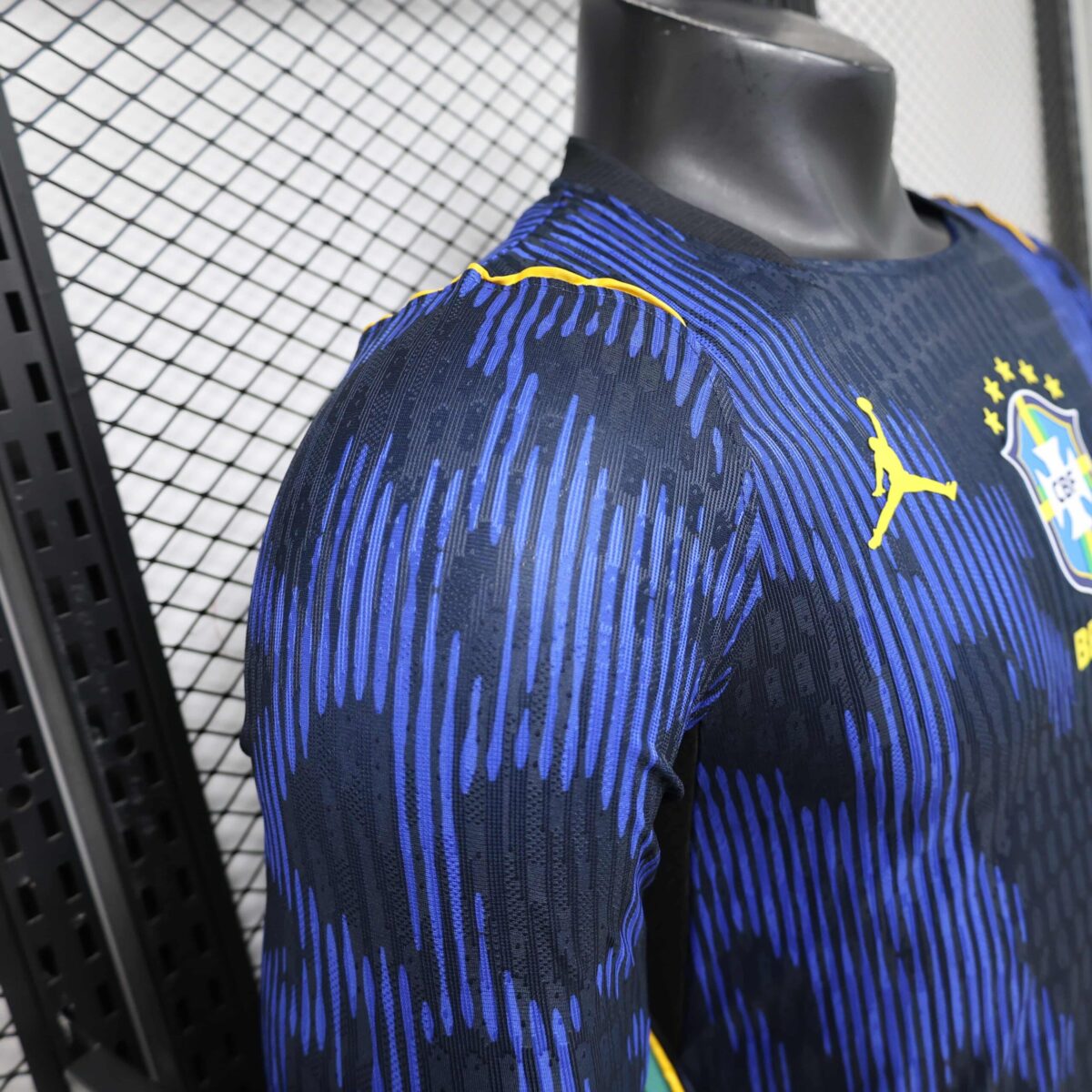 2026/2027 Long Sleeve Player Brazil Away Football Shirt - Image 5