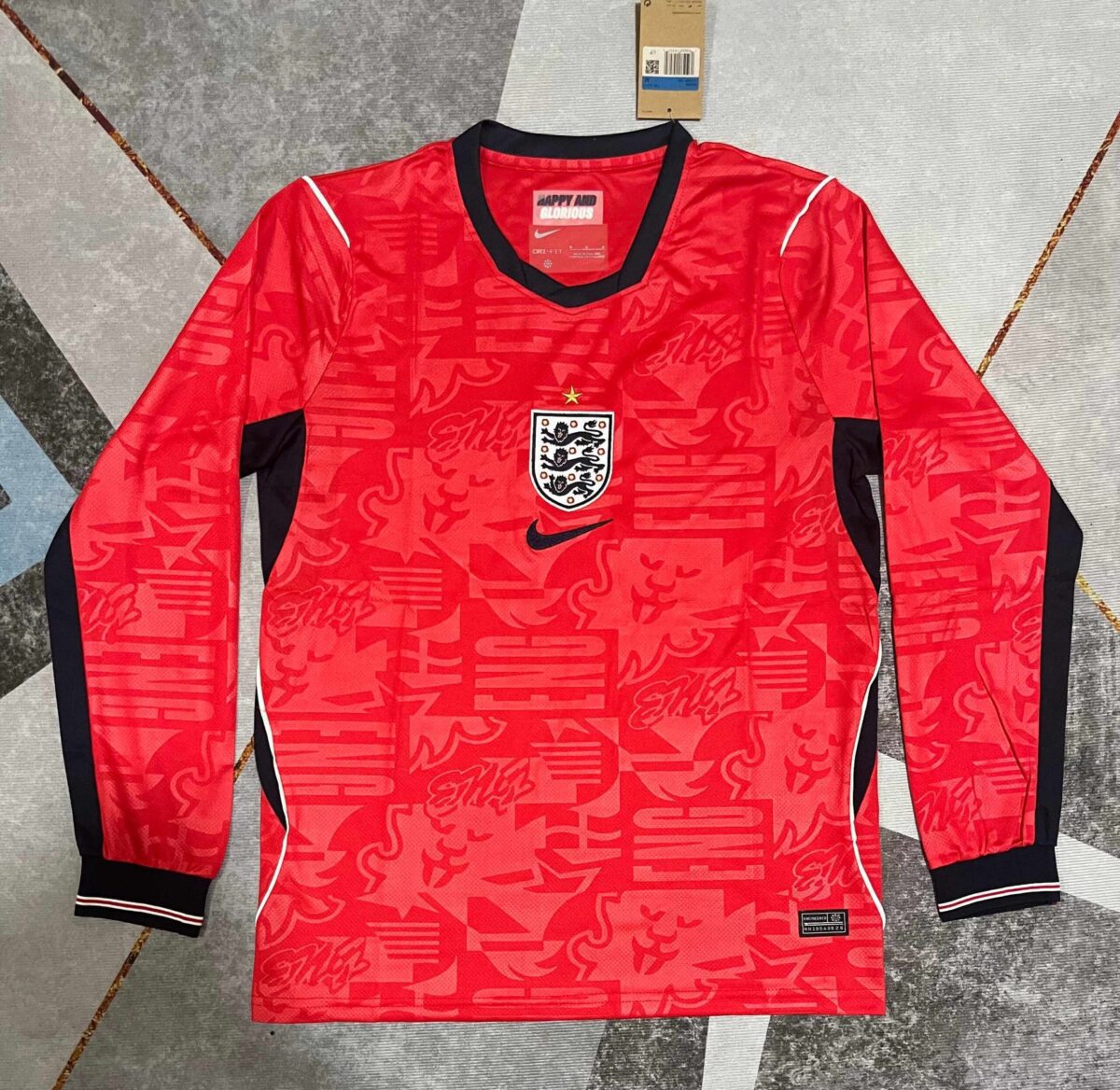 2026/2027 Long Sleeve England Away Football Shirt 1:1 Thai Quality