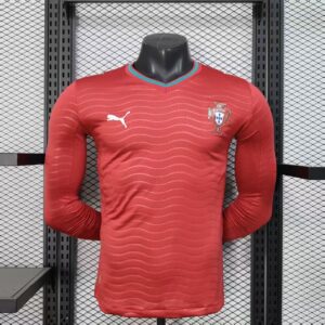 2026/2027 Players Long Sleeve Portugal Home Football Shirt 1:1Thai Quality