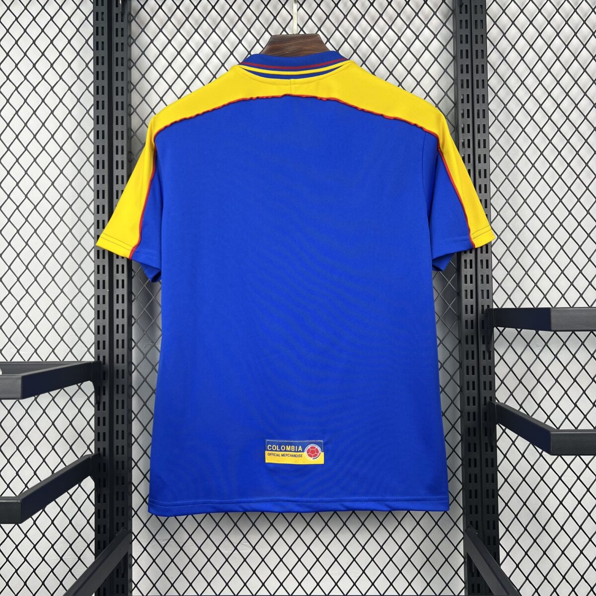 1998 Retro Colombia Away Football Shirt 1:1 Thai Quality - Image 2