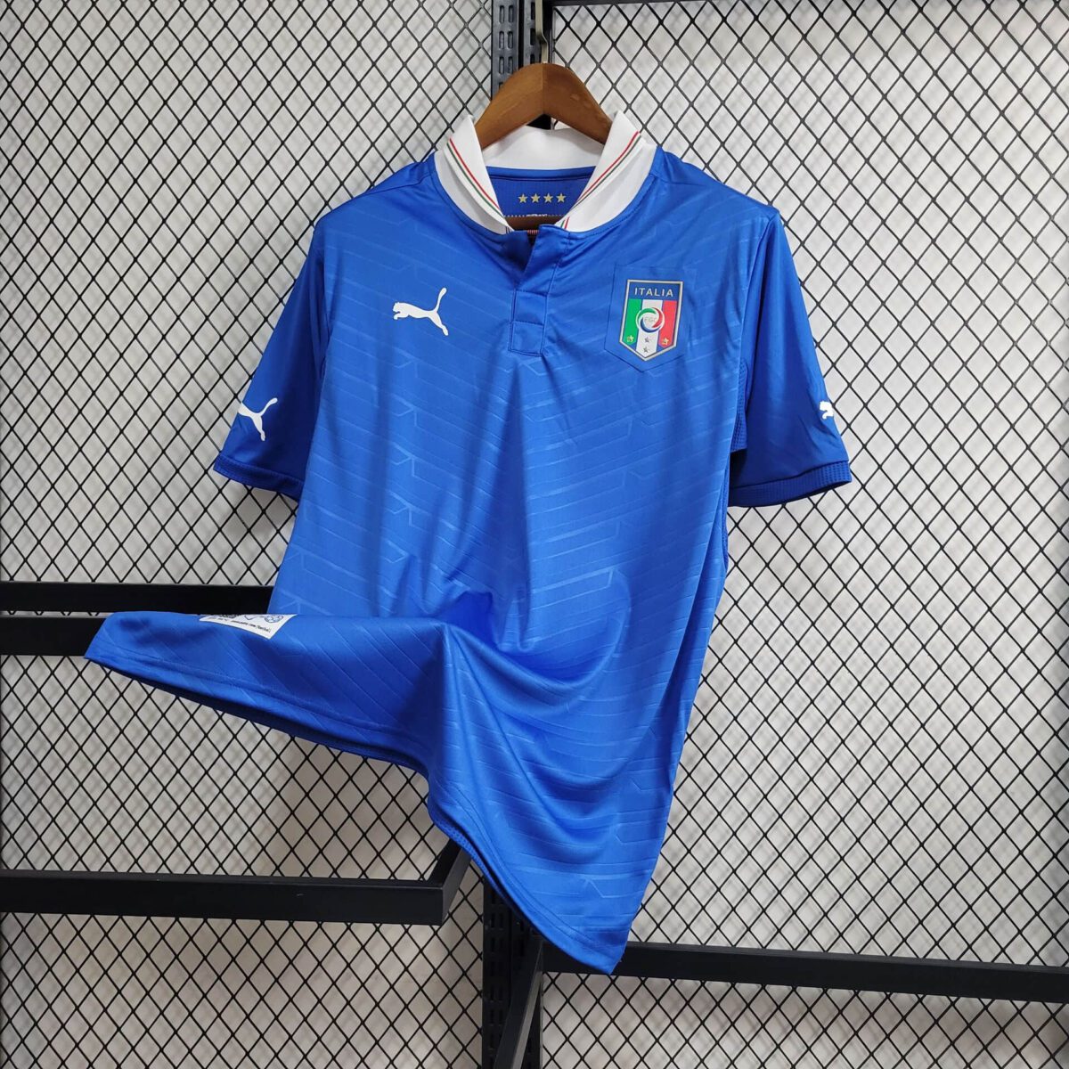 2012 Retro Italy Home Football Shirt 1:1 Thai Quality - Image 3