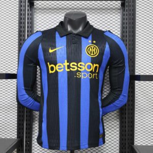 2026/2027 Player Long Sleeve Inter Milan Home Football Shirt 1:1 Thai Quality
