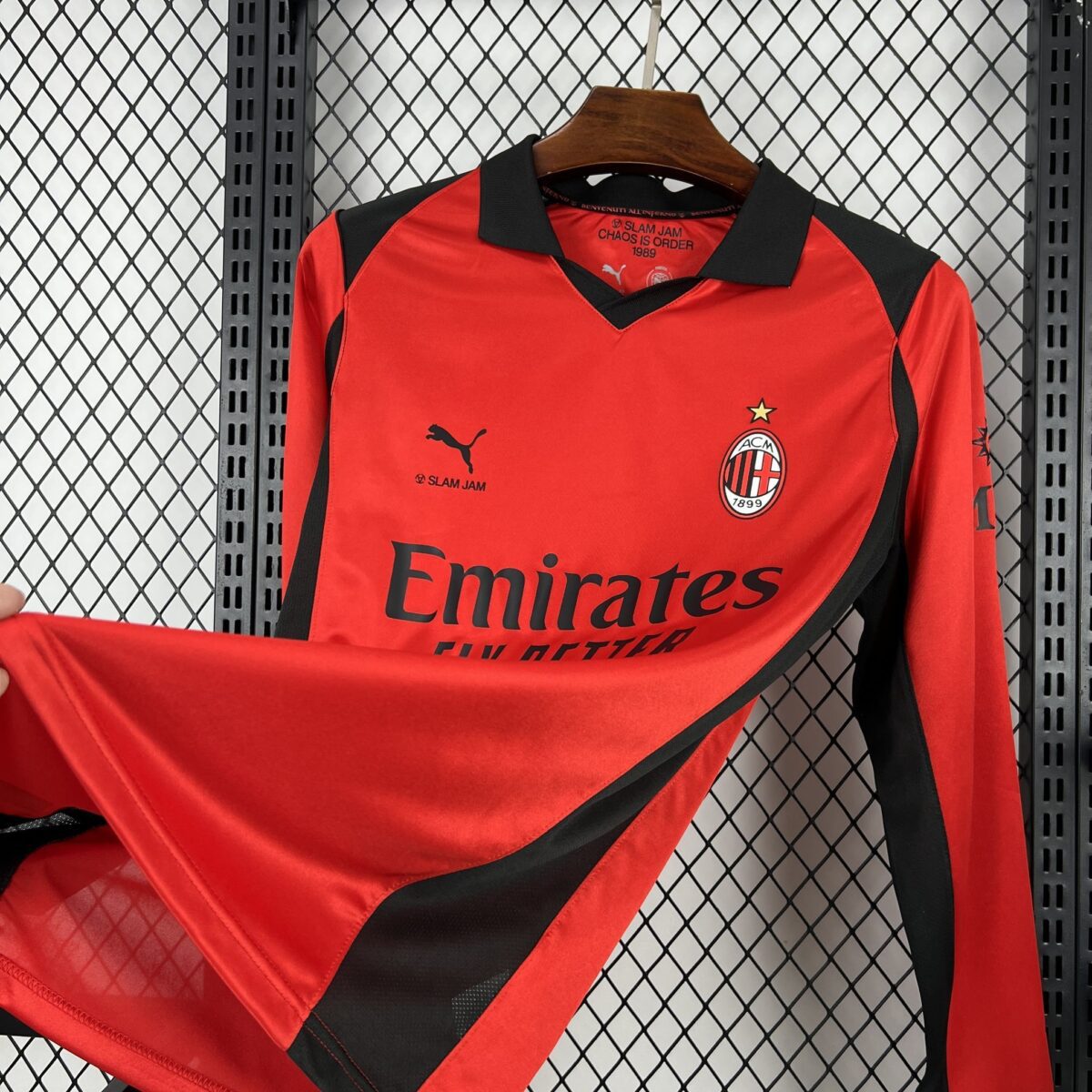 2026/2027 Long Sleeve AC Milan Fourth Away Football Shirt - Image 3