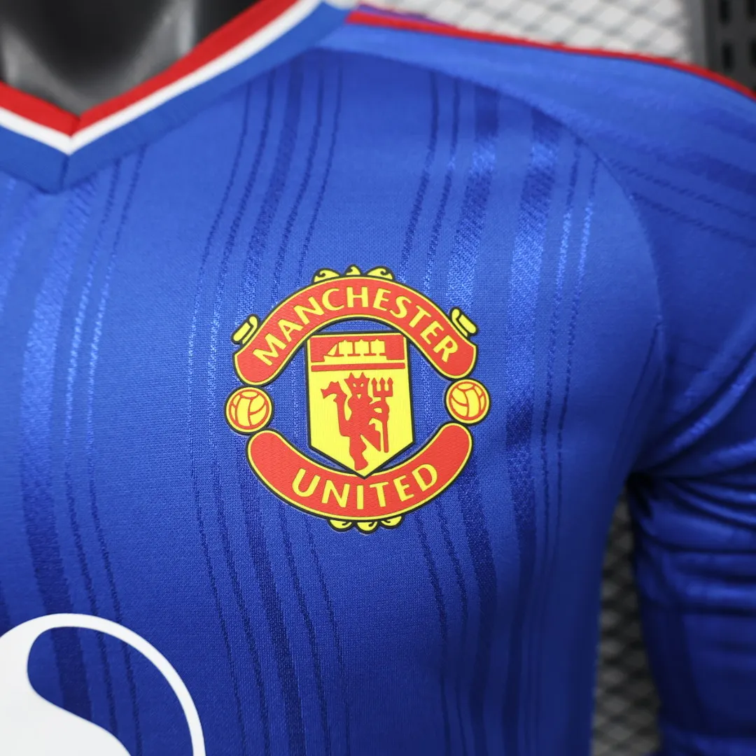2026/2027 Player Long Sleeve Manchester United Away Football Shirt 1:1 Thai Quality - Image 4