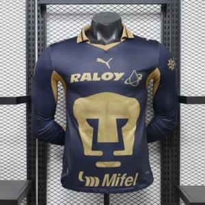 Pumas UNAM 2026/2027 Player Long Sleeve Home Football Shirt 1:1 Thai Quality