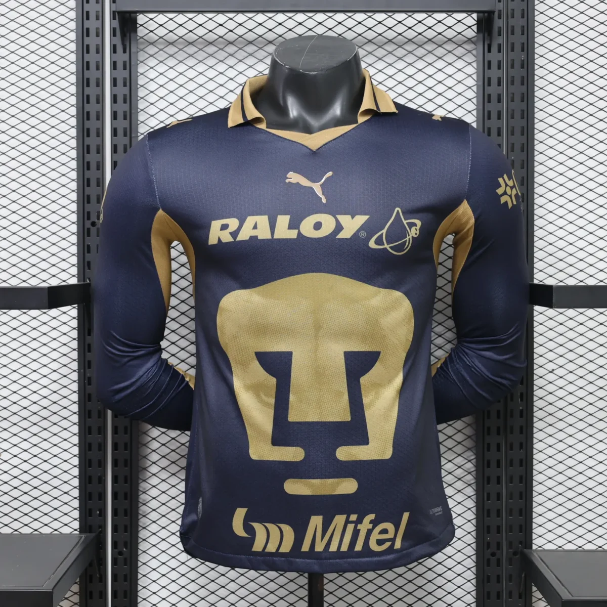 Pumas UNAM 2026/2027 Player Long Sleeve Home Football Shirt 1:1 Thai Quality