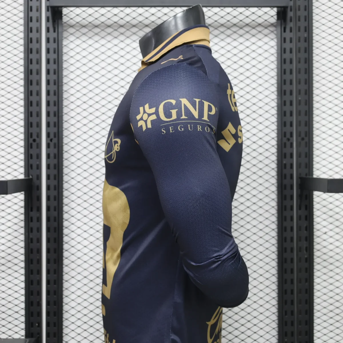 Pumas UNAM 2026/2027 Player Long Sleeve Home Football Shirt 1:1 Thai Quality - Image 6