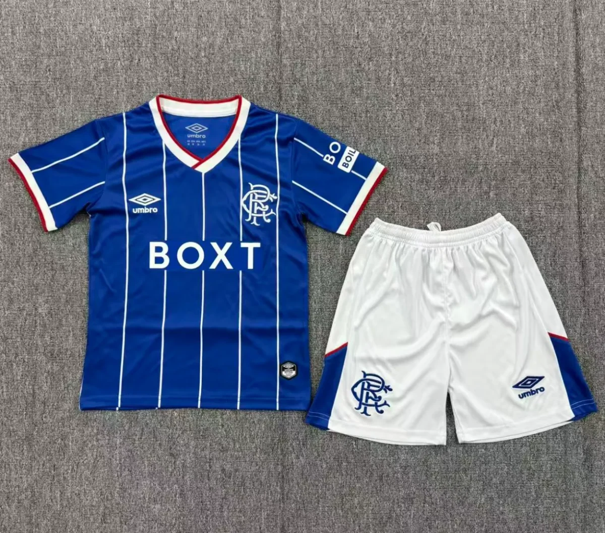 Rangers FC 2026/2027 Kids Size Home Football Shirt 1:1 Thai Quality