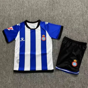 RCD Espanyol 2026/2027 Kids Size Home Football Shirt 1:1 Thai Quality
