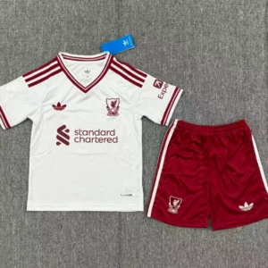 Liverpool 2026/2027 Kids Size Away Soccer Jersey 1:1 Thai Quality