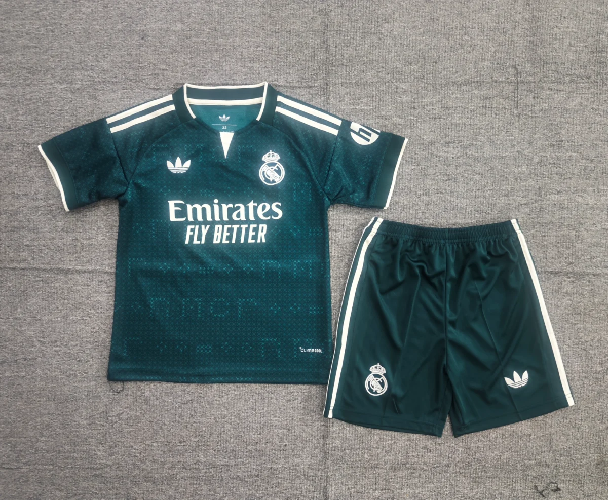 Real Madrid 2026/2027 Kids Size Away Football Shirt 1:1 Thai Quality