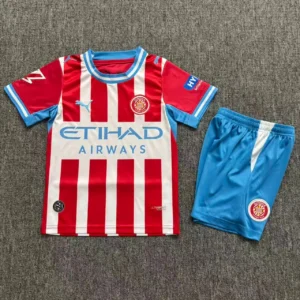 Girona FC 2026/2027 Kids Size Home Football Shirt 1:1 Thai Quality