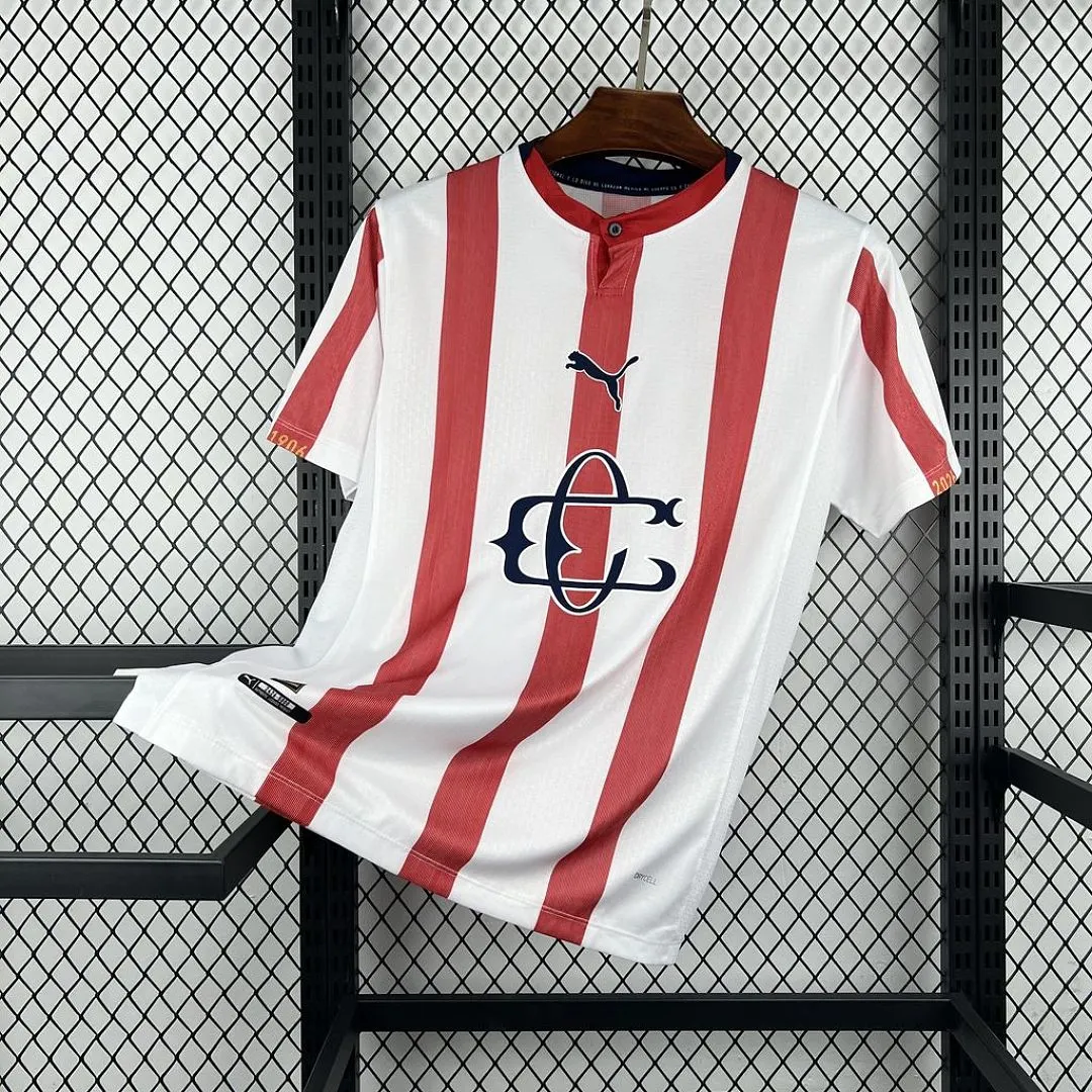 Chivas de Guadalajara 2026/2027 Fan 120th Anniversary Football Shirt