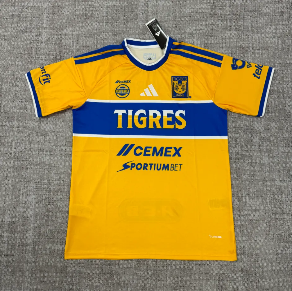 Tigres UANL 2026/2027 Fan Home Football Shirt 1:1 Thai Quality