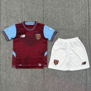 West Ham United 2026/2027 Kids Size Home Football Jersey 1:1 Thai Quality