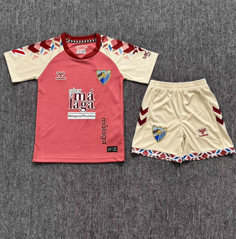 Malaga FC 2026/2027 Kids Size Away Football Shirt