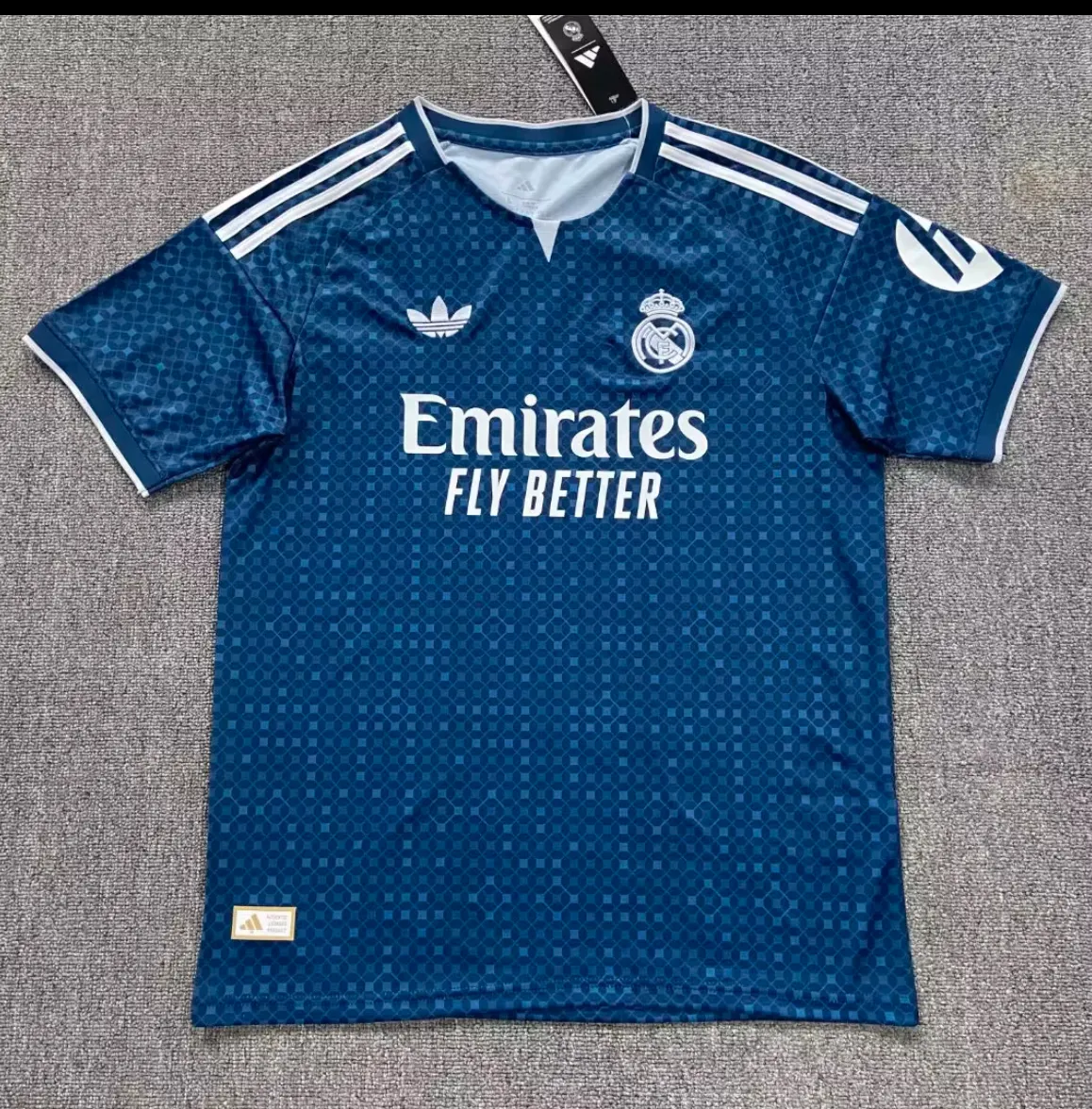Real Madrid 2026/2027 Blue Away Football Shirt 1:1 Thai Quality