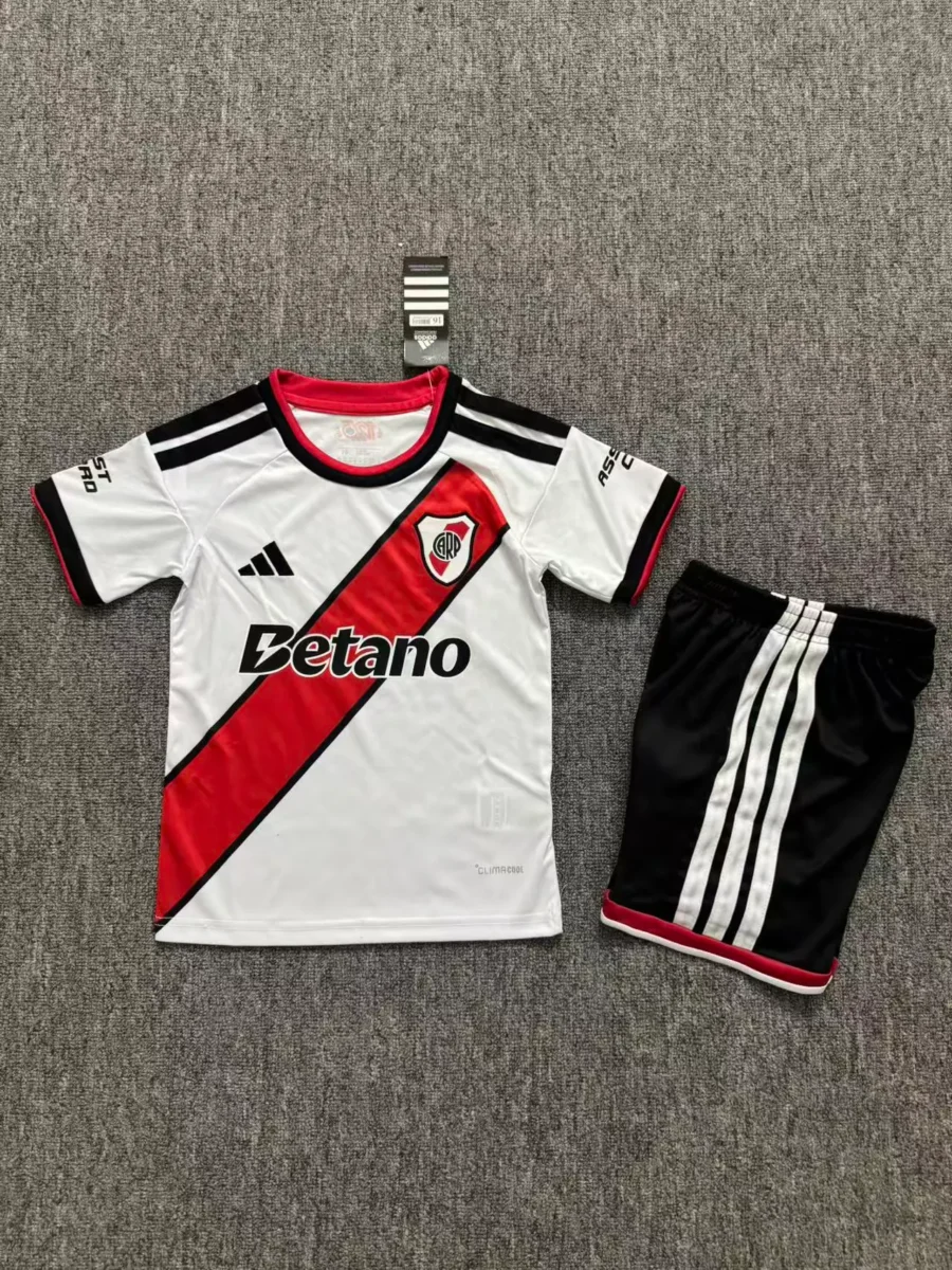 River Plate 2026/2027 Kids Size Home Football Shirt 1:1 Thai Quality