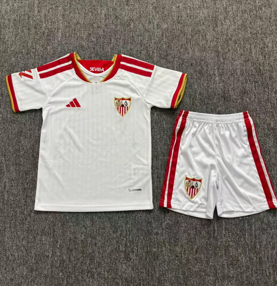 Sevilla 2026/2027 Kids Home Football Shirt