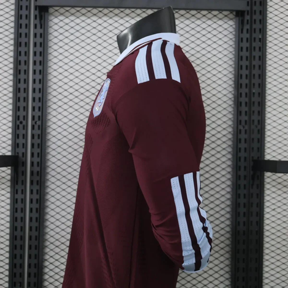 Aston Villa 2026/2027 Player Home Long Sleeve Football Shirt 1:1 Thai Quality - Image 7