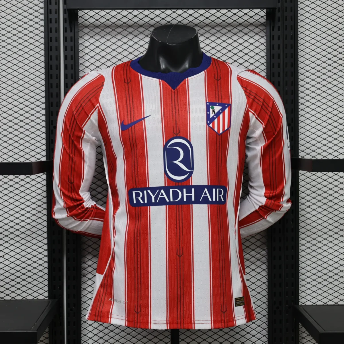 Atletico Madrid 2026/2027 Player Home Long Sleeve Football Shirt Soccer Jersey