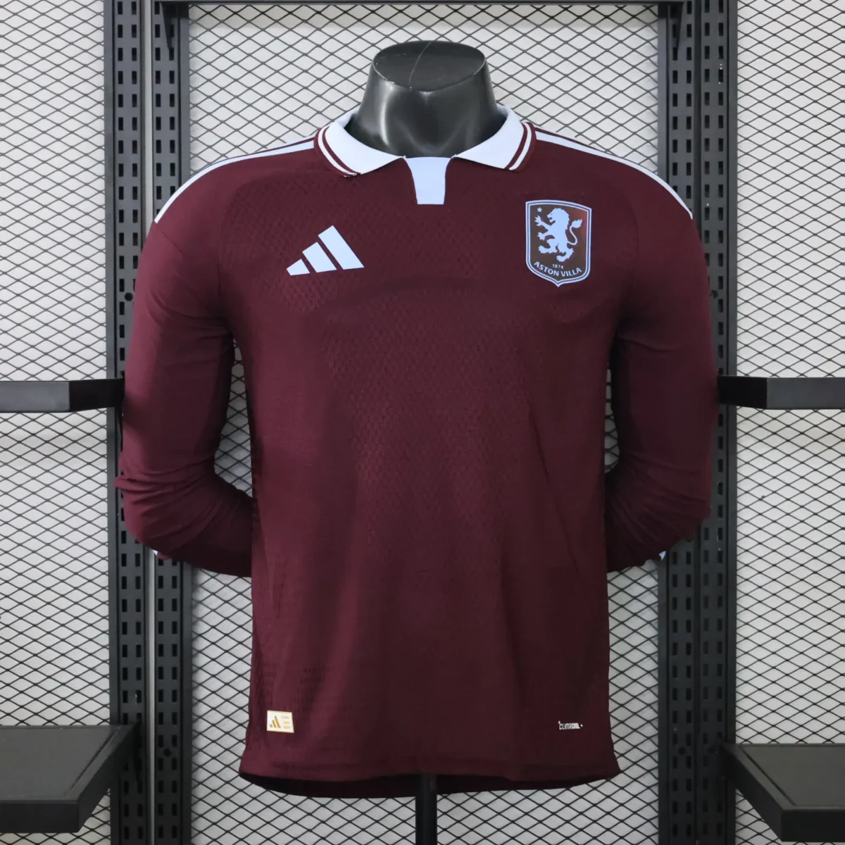 Aston Villa 2026/2027 Player Home Long Sleeve Football Shirt 1:1 Thai Quality