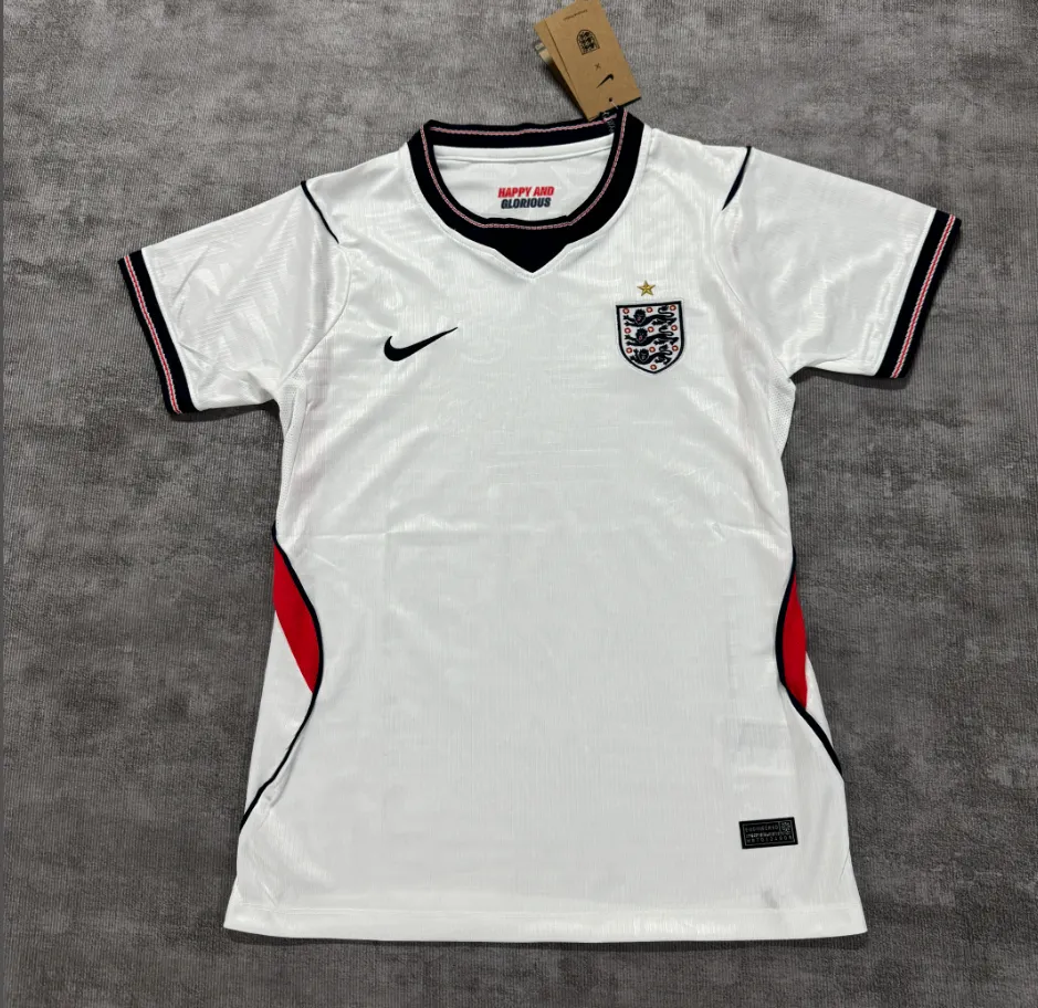 England 2026/2027 Women's Size Home Football Shirt