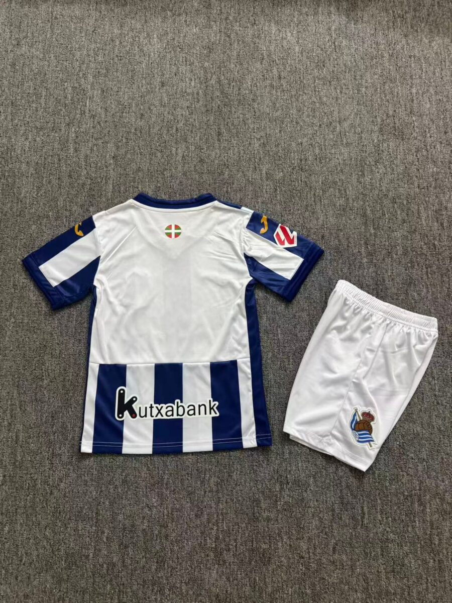 Real Sociedad 2026/2027 Kids Home Football Shirt - Image 2