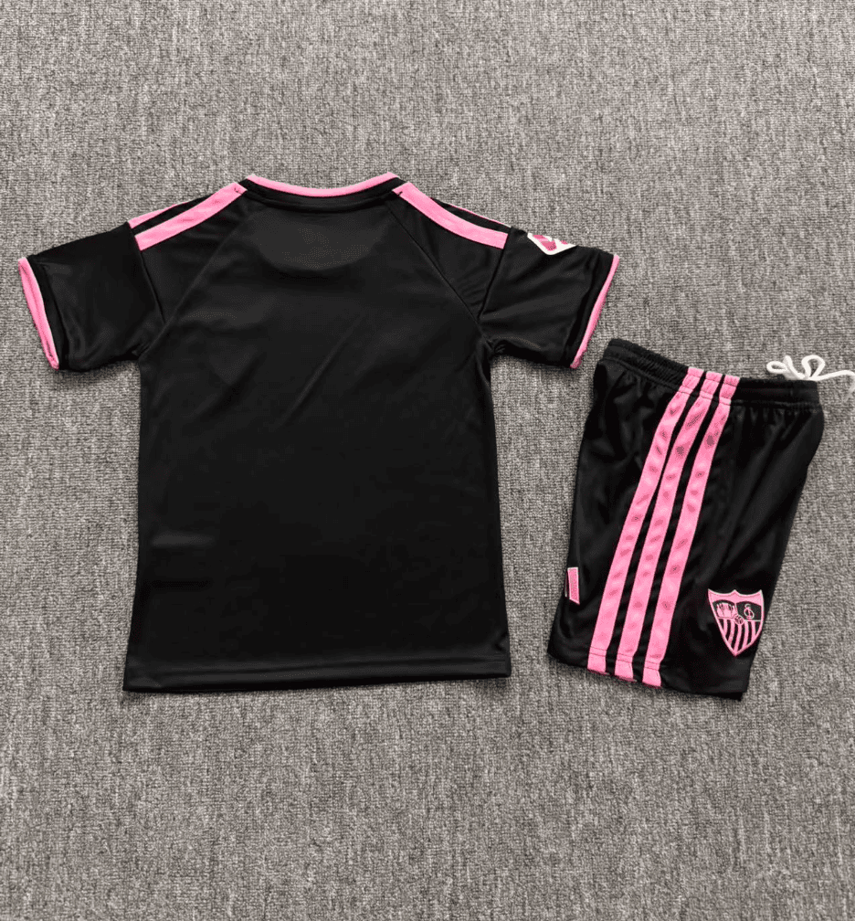 Sevilla 2026/2027 Kids Second Away Football Shirt - Image 2