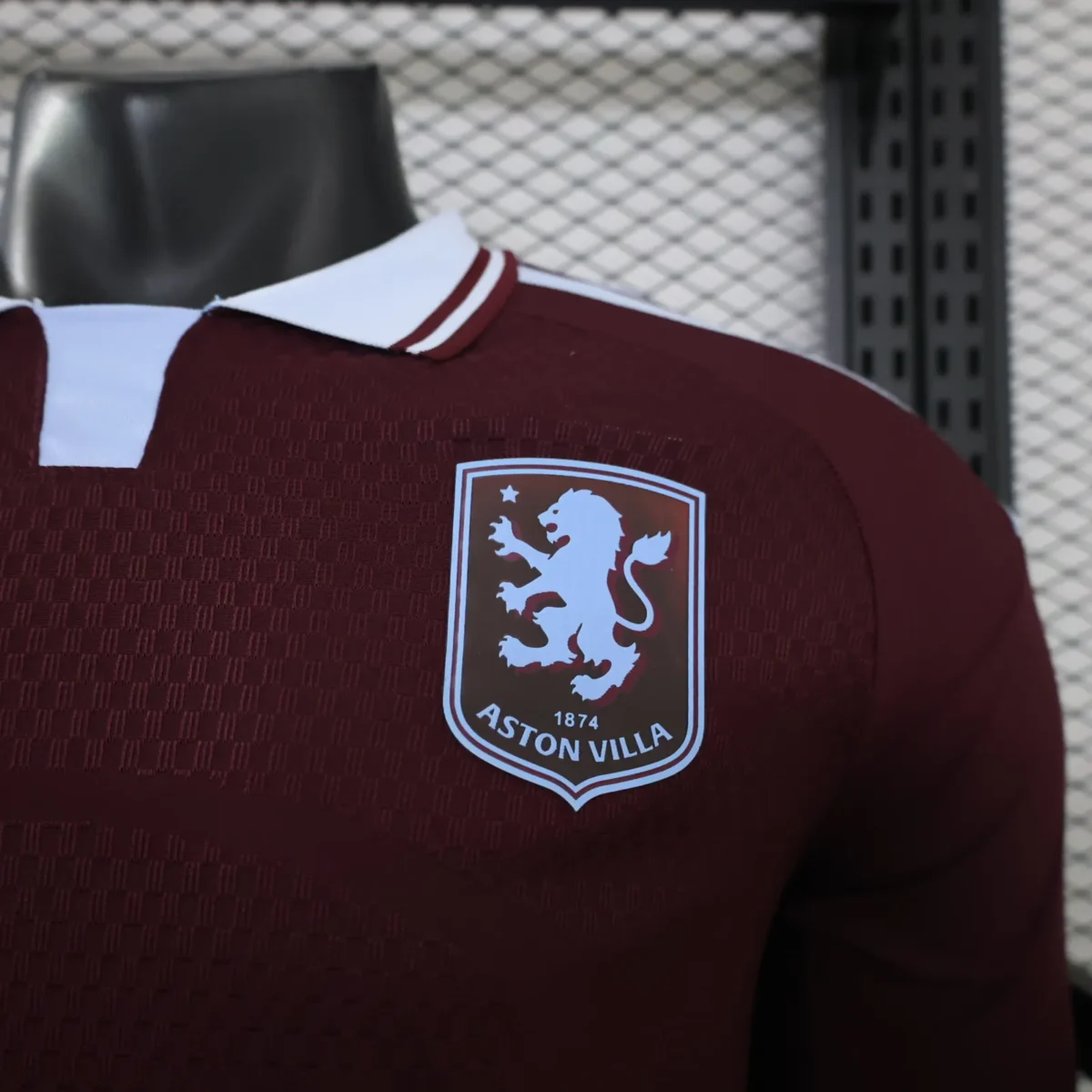 Aston Villa 2026/2027 Player Home Long Sleeve Football Shirt 1:1 Thai Quality - Image 3