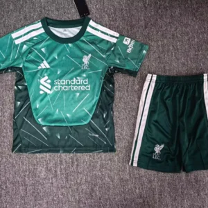 Liverpool 2026/2027 Kids Size Goalkeeper Soccer Jersey 1:1 Thai Quality