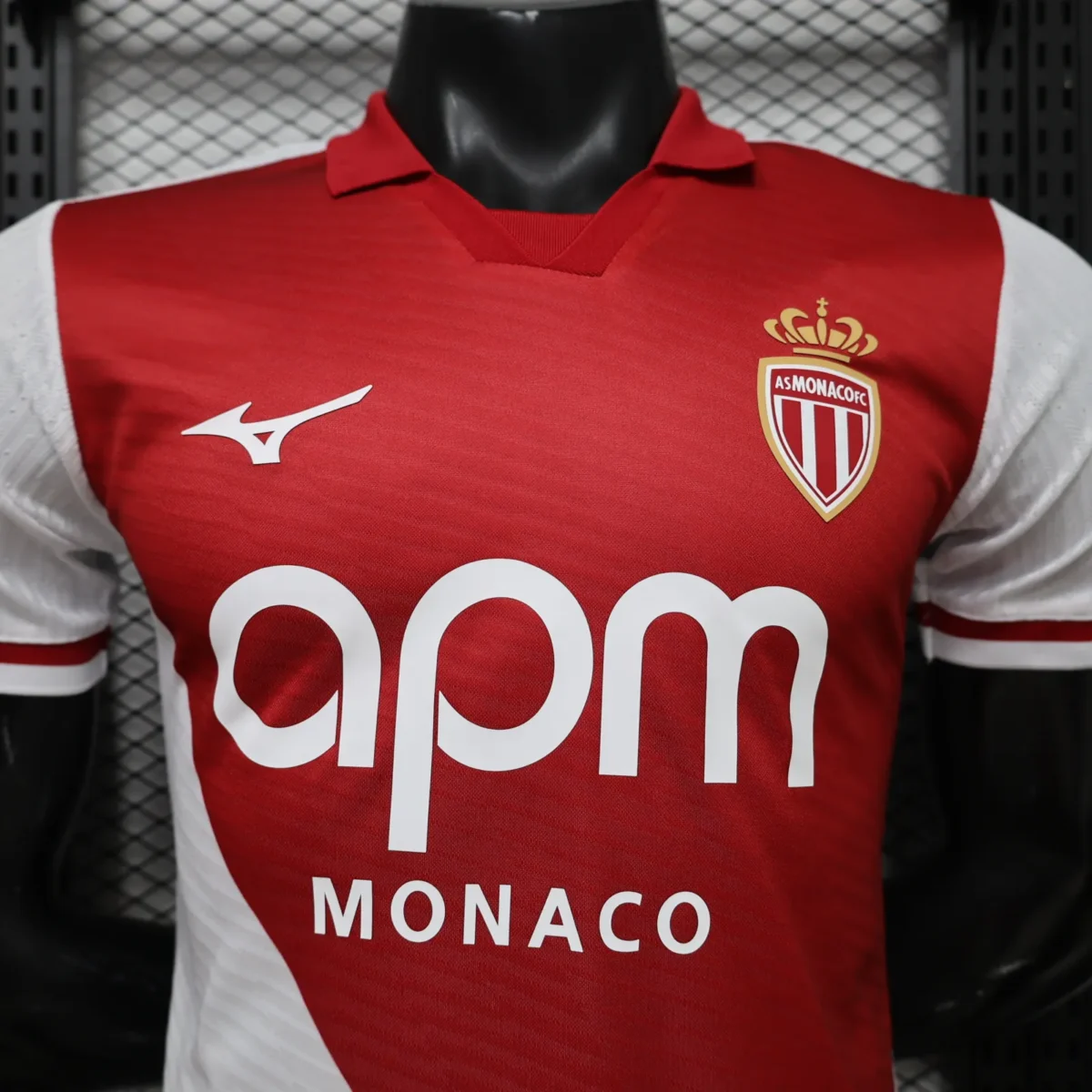 Monaco 2026/2027 Player Home Football Shirt 1:1 Thai Quality - Image 3