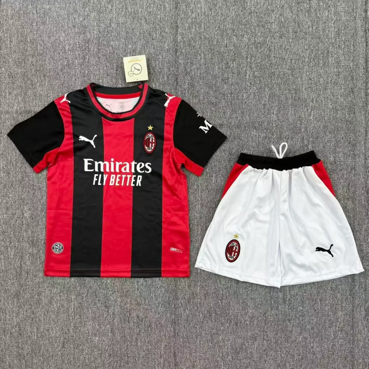 AC Milan 2026/2027 Kids Home Soccer Jersey 1:1 Thai Quality