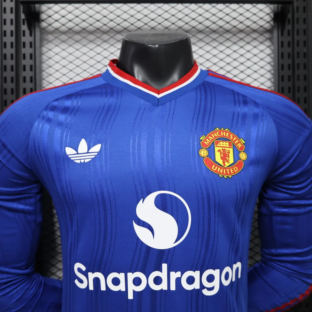 2026/2027 Player Long Sleeve Manchester United Away Football Shirt 1:1 Thai Quality - Image 3