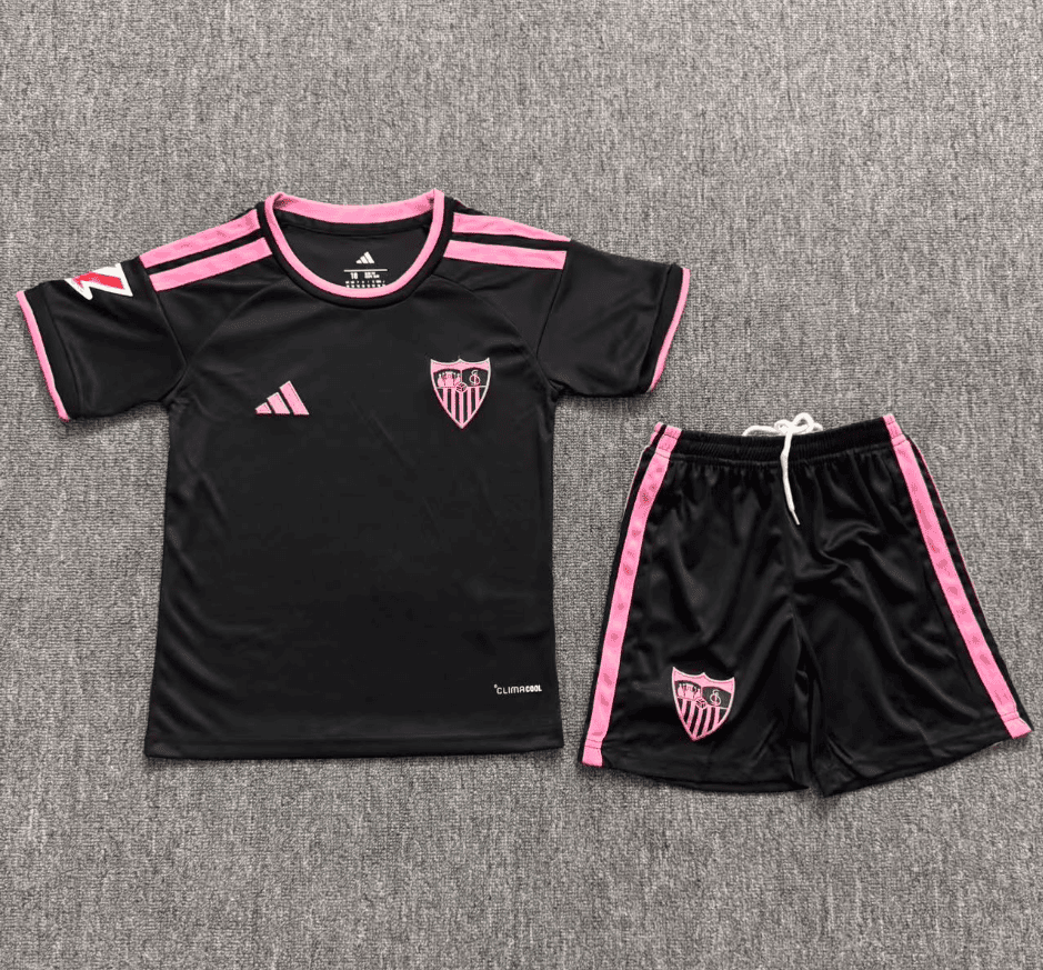 Sevilla 2026/2027 Kids Second Away Football Shirt