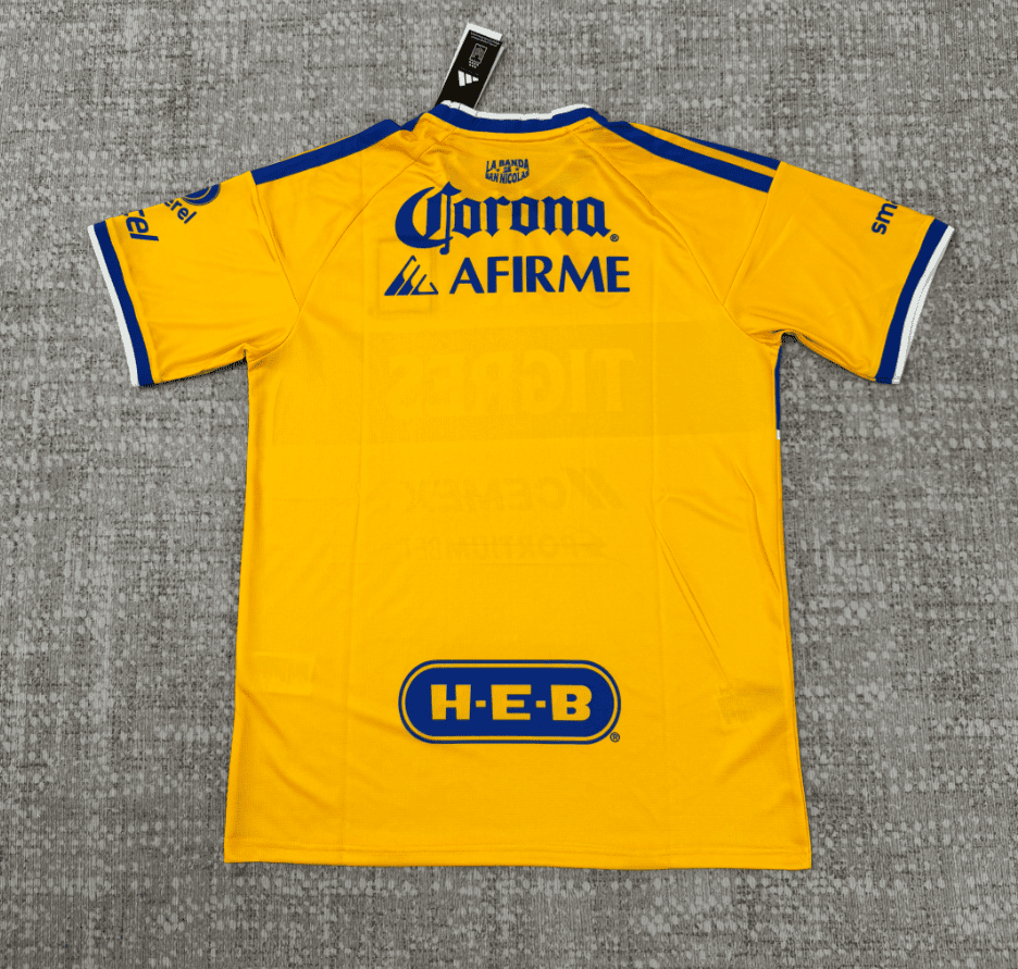 Tigres UANL 2026/2027 Fan Home Football Shirt 1:1 Thai Quality - Image 2