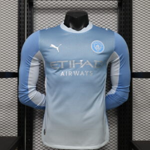 2026/2027 Player Long Sleeve Manchester City Home Football shirt 1:1 Thai Quality